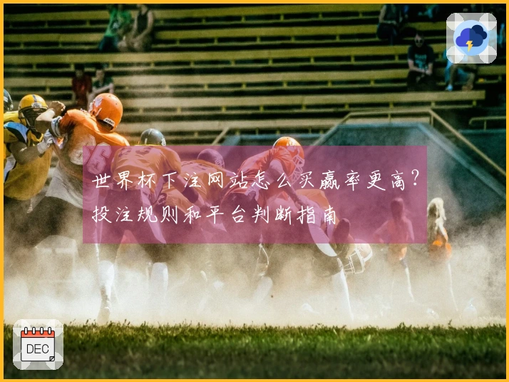 世界杯下注网站怎么买赢率更高？投注规则和平台判断指南